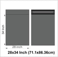 Grey Recycled Mail Bag (28x34 inch/71.1x86.4cm) - Ecogreen Packaging