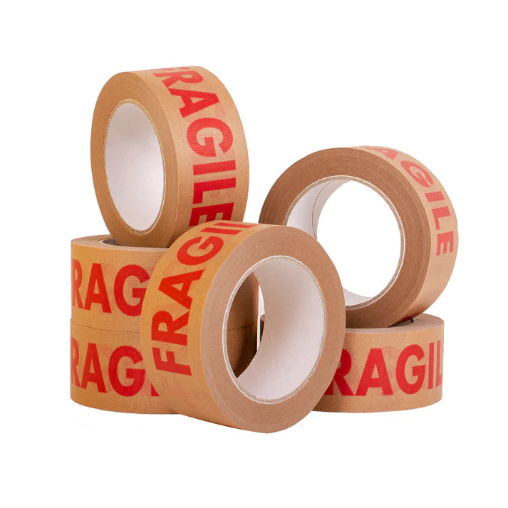 Kraft Fragile Tape 48mm x 50m - Ecogreen Packaging