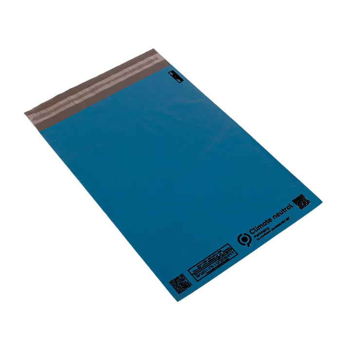 Classic Blue Recycled Mail Bag (17x22 inch/43.2x55.9cm) - Ecogreen Packaging