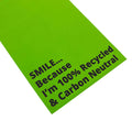 Green Recycled Mail Bag (12x16 inch/30.5x40.6cm) - Ecogreen Packaging