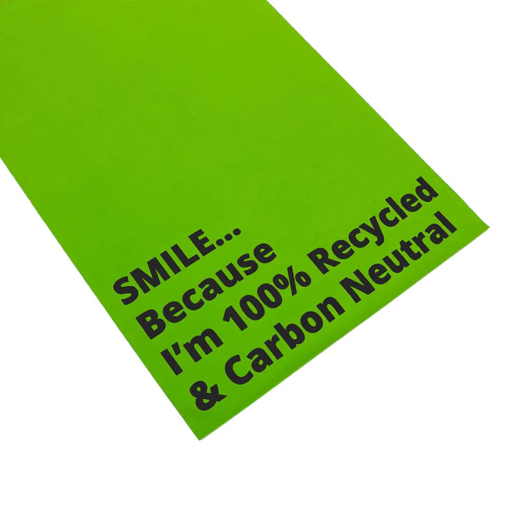 Green Recycled Mail Bag (17x22 inch/43.2x55.9cm) - Ecogreen Packaging