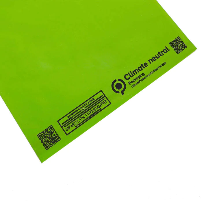 Green Recycled Mail Bag (17x22 inch/43.2x55.9cm) - Ecogreen Packaging