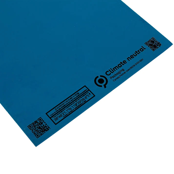 Classic Blue Recycled Mail Bag (15x18 inch/38.1x45.7cm) - Ecogreen Packaging